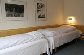Hotel Skibelund Krat // 2 pers værelser // Ophold